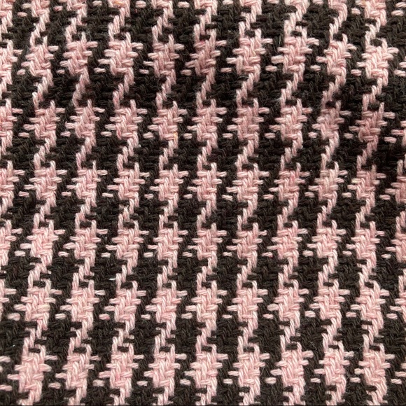 GAP Pink and Brown Houndstooth Bag - Picture 7 of 9